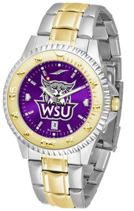 Weber State Competitor Two-Tone Men’s Watch - AnoChrome