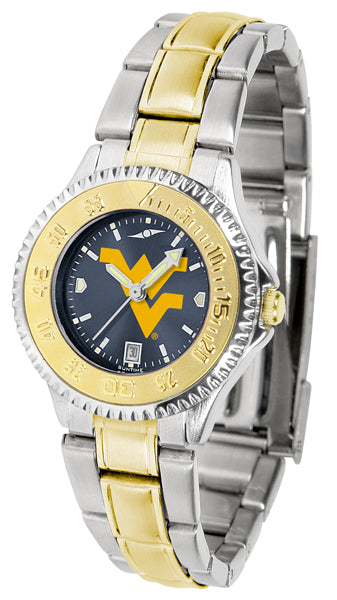 West Virginia Competitor Two-Tone Ladies Watch - AnoChrome