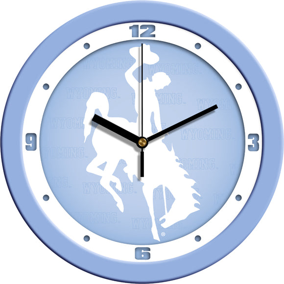 Wyoming Wall Clock - Baby Blue