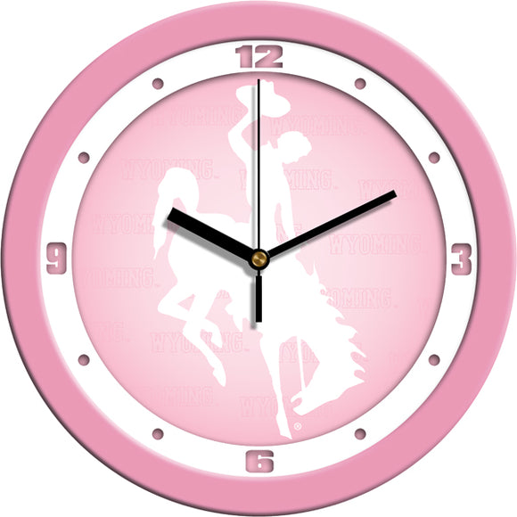 Wyoming Wall Clock - Pink
