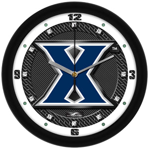 Xavier Wall Clock - Carbon Fiber Textured
