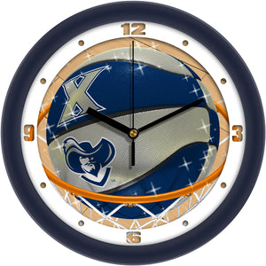 Xavier Wall Clock - Basketball Slam Dunk