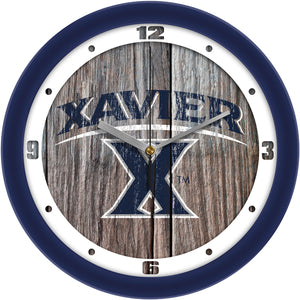 Xavier Wall Clock - Weathered Wood