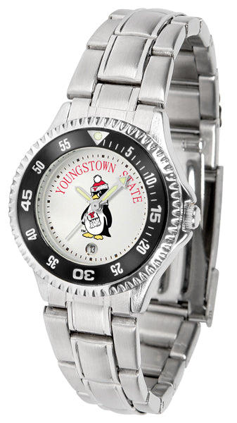 Youngstown State Competitor Steel Ladies Watch
