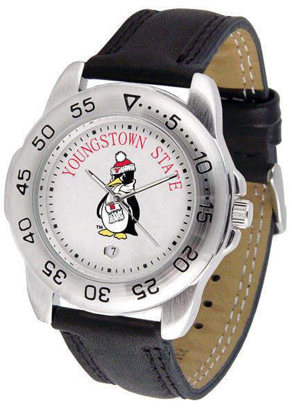 Youngstown State Sport Leather Men’s Watch