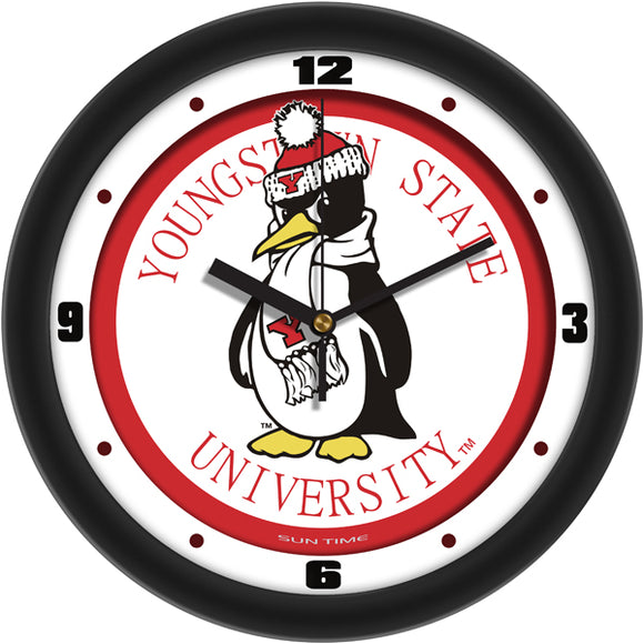 Youngstown State Wall Clock - Traditional