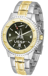 US Space Force Competitor Two-Tone Men’s Watch - AnoChrome