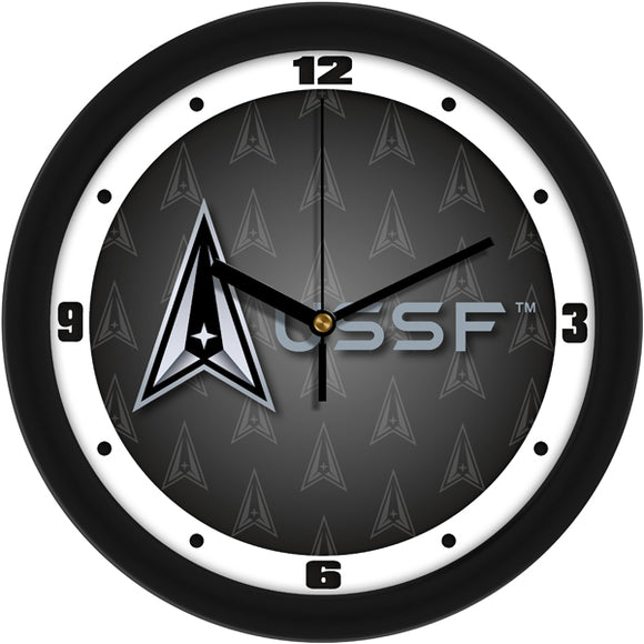 US Space Force Wall Clock - Dimension