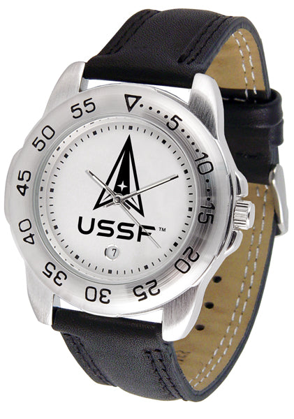 US Space Force Sport Leather Men’s Watch