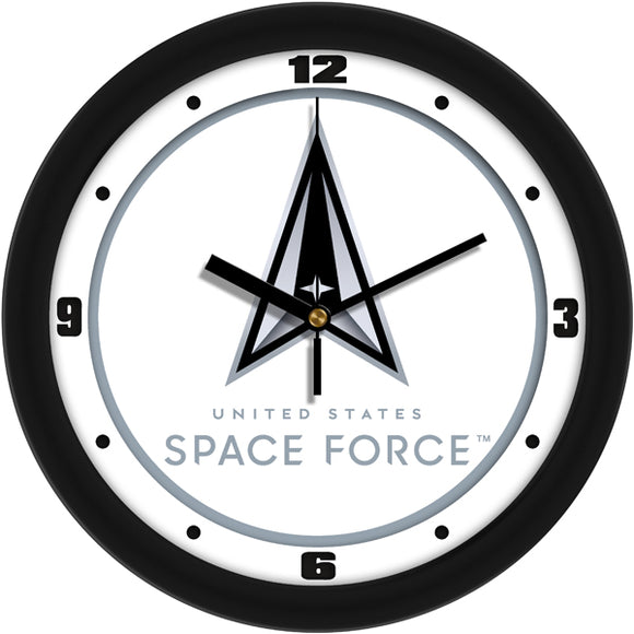 US Space Force Wall Clock - Traditional